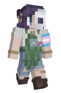Front of Venipher's skin