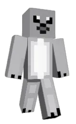 bombay and mid gray Minecraft skin — Classic model