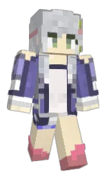 NoonWhite's Minecraft skin wearing the Migrator cape