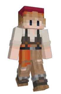 Front of WinterRust's skin