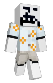 Front of Daawiid's skin