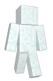 Front of GreenFlufCheetah's skin