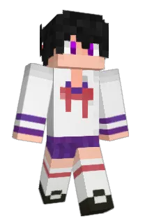 Front of BostaPvP's skin