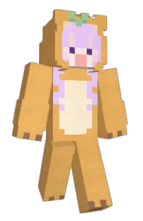 Front of Minecraft skin