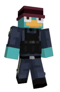 Front of PeryX1's skin