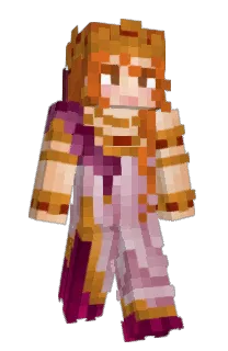 Front of Sunrift's skin