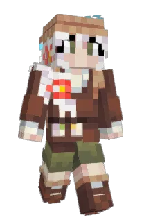 Front of CordHedgehog's skin