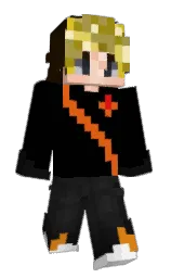 black and jacko bean Minecraft skin — Classic model