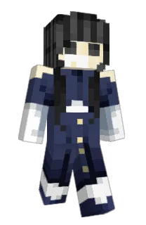 Front of InkDrink's skin