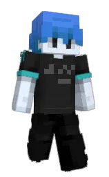 mine shaft and cod gray Minecraft skin — Slim model — first worn by Distinctable