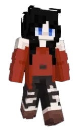 cod gray and tall poppy Minecraft skin — Slim model — first worn by SoulSpear092