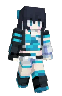 Front of Onewildpigcat's skin
