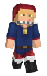 LeonieF's Minecraft skin wearing the Migrator cape