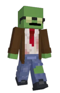 Front of 0ale's skin