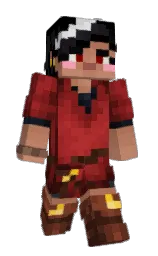 falu red and merlot Minecraft skin — Slim model — first worn by SocialAwk