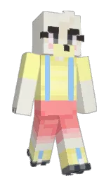 Slim Minecraft skin