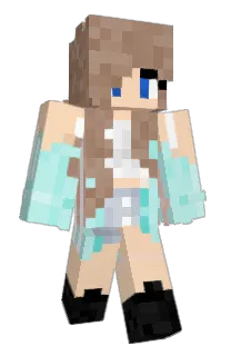 Front of Minecraft skin