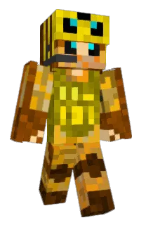 Front of Dereighty's skin