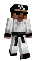 MLGPRONOSCOPER's Minecraft skin wearing the Pan cape