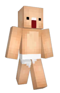 Front of Minecraft skin