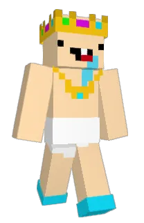 Front of WafCasWale's skin