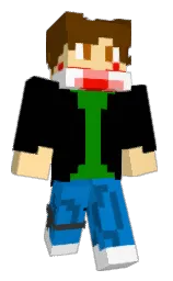 black and japanese laurel Minecraft skin — Classic model — first worn by otacon0505