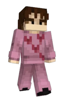 Front of Gerynchik's skin