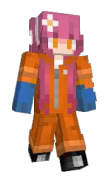 Slim Minecraft skin