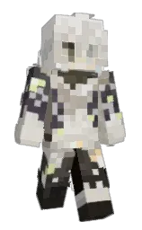 cararra and satin linen Minecraft skin — Slim model — first worn by _nKnownnull