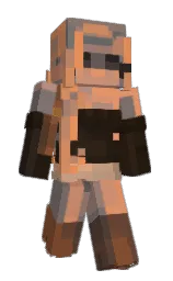 copperfield and mule fawn Minecraft skin — Slim model — first worn by shewd