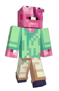 Front of Schnarlo's skin