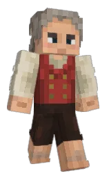 thefuryfox's Minecraft skin wearing the Migrator cape