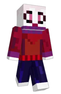 Front of Impermon's skin