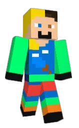 Gamebrozo's Minecraft skin wearing the Common cape