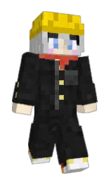 HeRoVu's Minecraft skin wearing the Pan cape