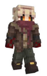 cocoa brown and woody brown Minecraft skin — Slim model — first worn by fazydaniel