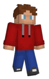 Egor72's Minecraft skin wearing the 15th Anniversary cape