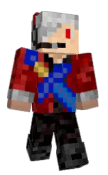 black and tamarillo Minecraft skin — Classic model — first worn by fernan8015906154