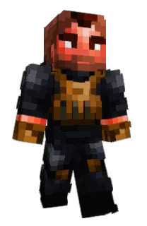 Front of clayfox's skin