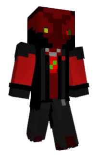 Front of AliencraftPL's skin