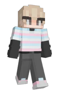 Front of macabremilk's skin