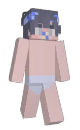 pink flare and blue haze Minecraft skin — Slim model