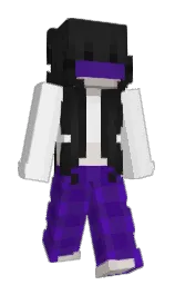 persian indigo and seashell Minecraft skin — Slim model — first worn by MerelyR4t