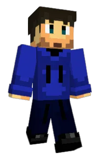Front of Blueruleus's skin