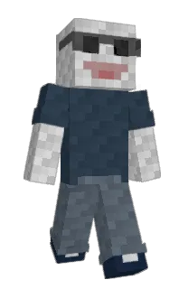 Front of TheWhiteComet's skin