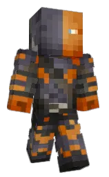 charade and log cabin Minecraft skin — Classic model — first worn by Amvne