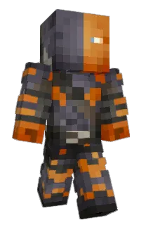 Front of Amvne's skin