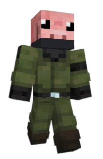 Front of PVP1G's skin