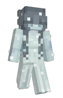 Front of Pyrolyzed's skin