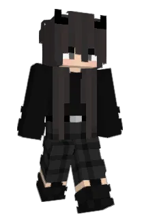 Trampolina's Minecraft skin